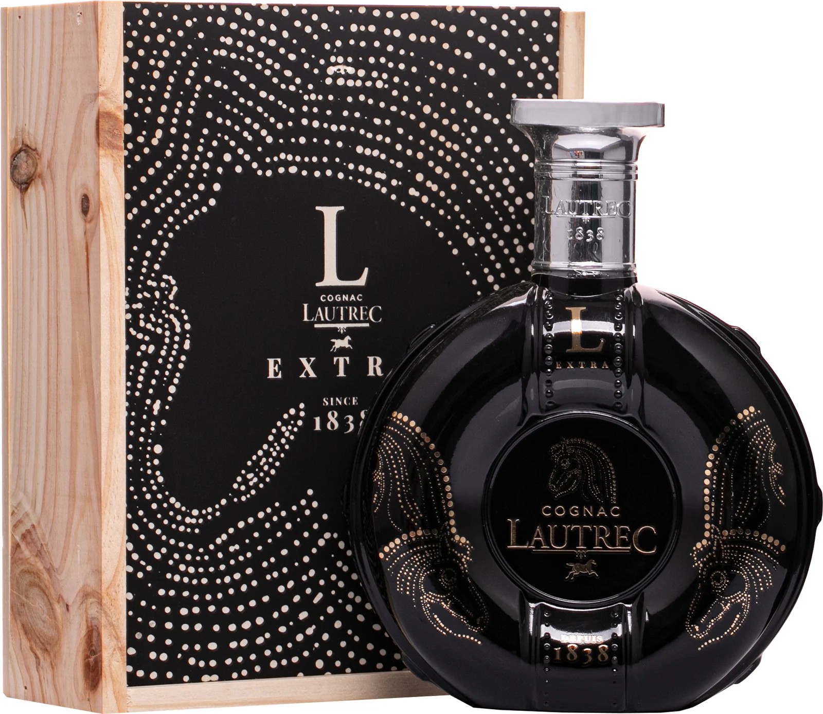 Lautrec Koňak Extra Rare Grande Champagne 35 ročný, Francúzsko, gift box 0.7l