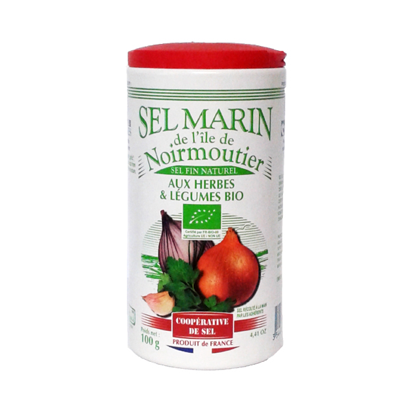 Nature & Progrés Morská soľ BIO so zeleninou, dóza 100g