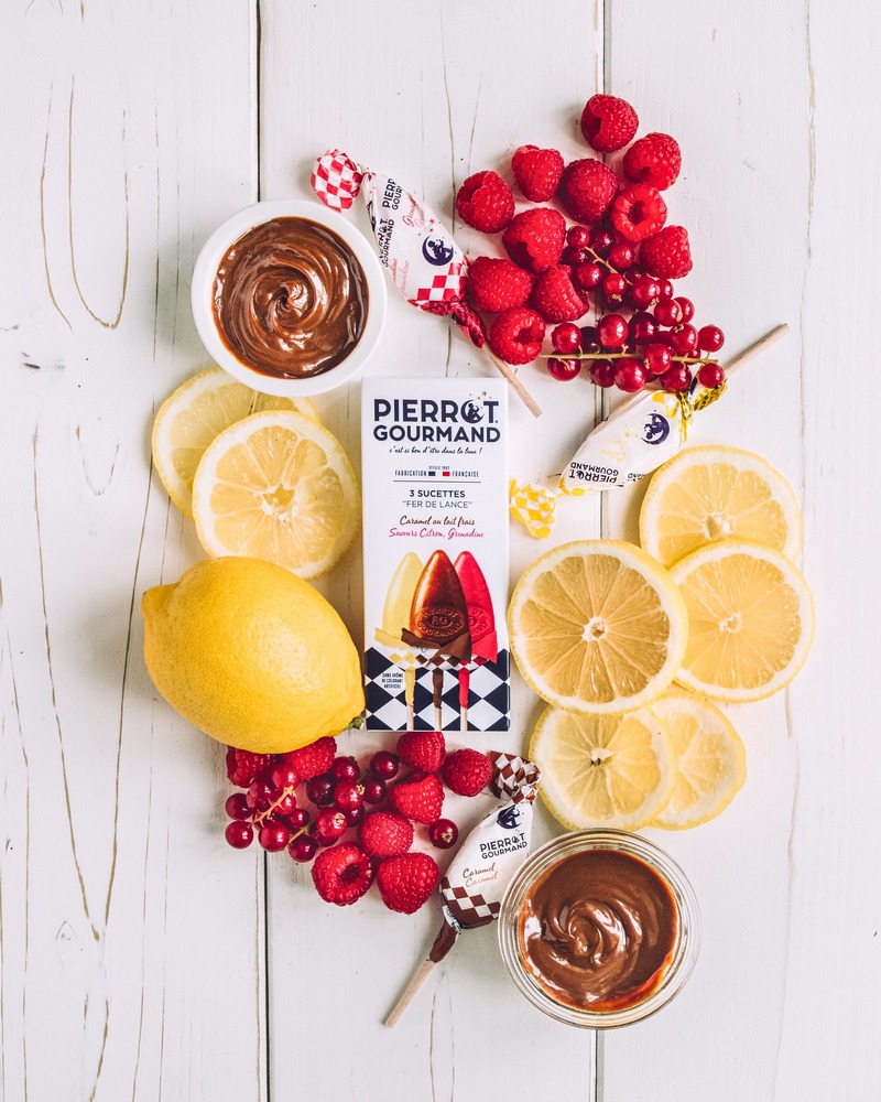 Pierrot Gourmand Darčeková krabica 3ks lízaniek, Francúzsko, darč. krabica 40g