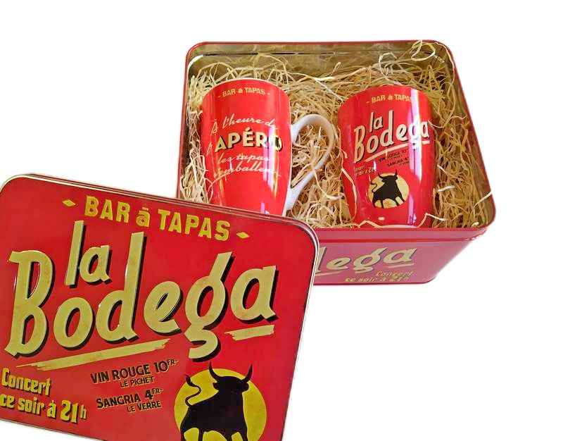 Darčekový set "Bodega 1" v plechovej dóze