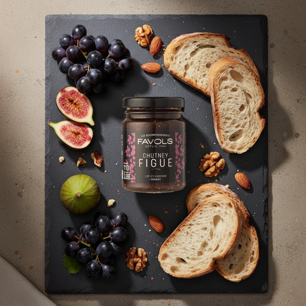 Favols Figové čatní (figový konfit), Francúzsko, pohár 110g