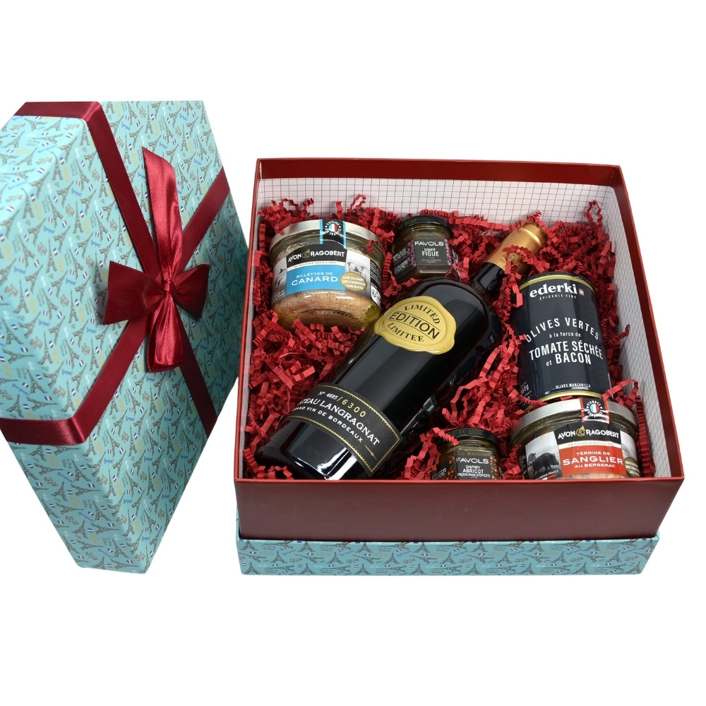 Darčekový balík Francúzsko Exclusive BEX-XL140 - 27x27x12 cm