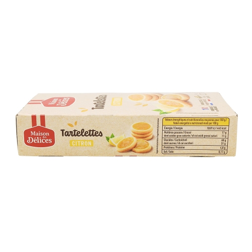 Maison des Délices Tartaletky citrónové, Francúzsko,  125g
