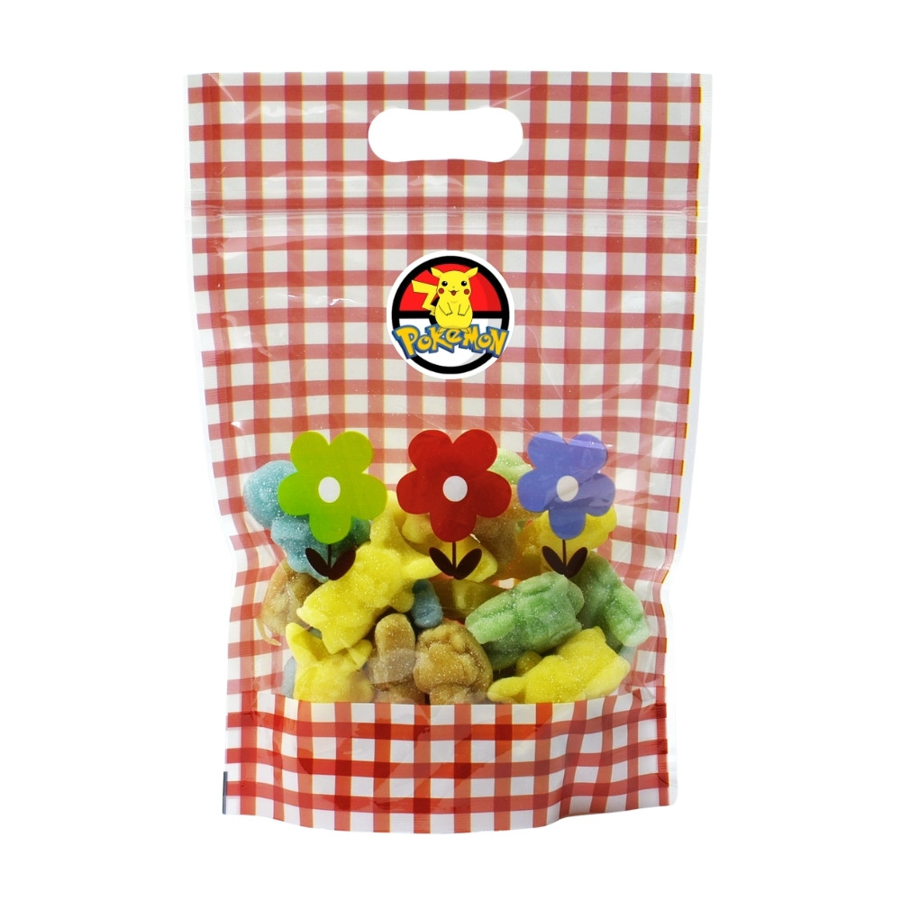 Gumené cukríky Pokémoni + kartičky pokémonov, 220g