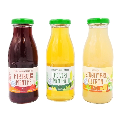 Jardimére BIO Ovocná šťava s hroznom a citrónom, bez cukru a sladidiel, Francúzsko, 0.25l