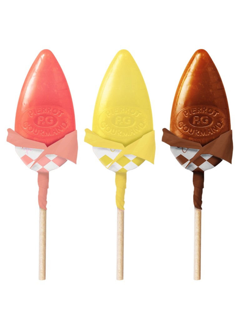Pierrot Gourmand Darčeková krabica 3ks lízaniek, Francúzsko, darč. krabica 40g