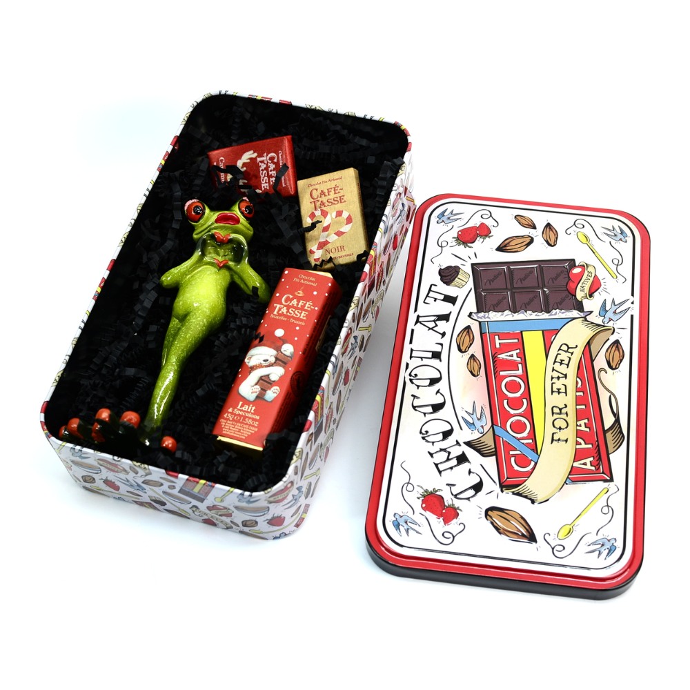 Darček pre muža - Darčeková krabica so žabkou