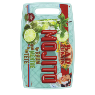Doska na krájanie "Mojito" 37 x 23 x H 1,2 cm, plast