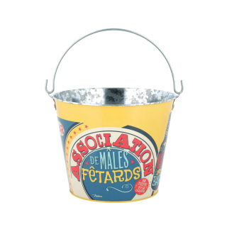 Natives Vedro na ľad a nápoje alebo darčekové balíčky "Association", plech, 24x18cm