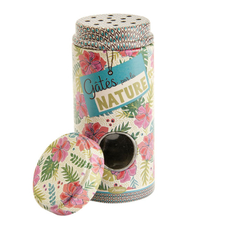 Korenička - dóza na koreniny "Gâtés par la nature" 10 x 4,5 cm, plech