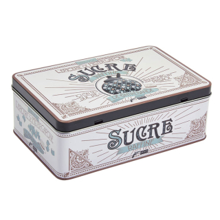 Dóza na cukrovinky "Mister Capone" 20 x 13 x H. 7 cm, plech