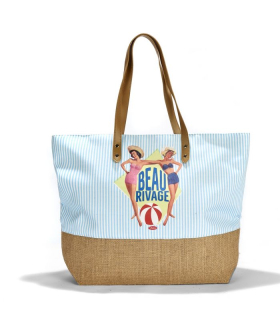 Plážová taška "Beau Rivage" 50x37x4 cm