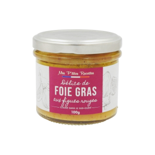 Mes P´tites Recettes Kačacie pečienky Foie Gras s figami, Francúzsko, pohár 100g