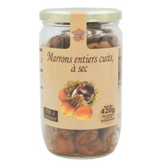 Jardimére Gaštany z francúzskeho Ardéche varené, pohár 420g, Francúzsko
