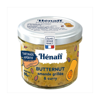 Hénaff Tekvicový dip, salsa, omáčka či nátierka so syrom, mandľami a kari, Francúzsko, pohár 90g