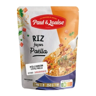 Paul & Louise Ryža s chorizom v štýle "Paella", Francúzsko, Doypack 250g
