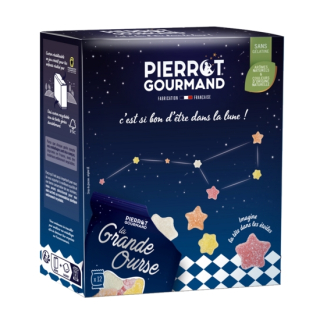 Pierrot Gourmand 12 balíčkov gumených cukríkov "Veľká medvedica", Francúzsko, 264g