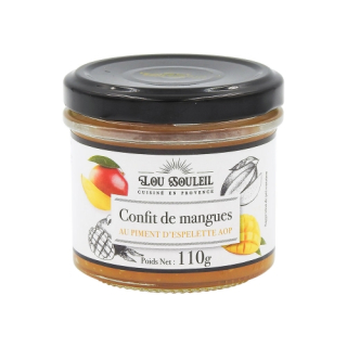 Lou Souleil Provence Mangové čatní s Espelette chilli korením, Francúzsko,  110g