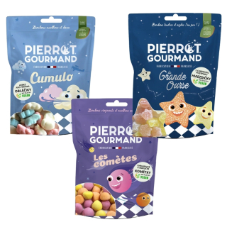 Pierrot Gourmand Vesmírne Trio, Francúzsko, 280g