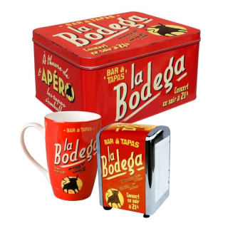Darčekový set "Bodega 2" v plechovej dóze
