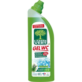 L'arbre Vert Ekologický WC gél s vôňou rozmarínu, tripple action, Francúzsko,  750ml