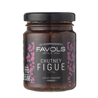 Favols Figové čatní (figový konfit), Francúzsko, pohár 110g