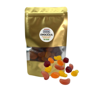 Pierrot Gourmand Gumené cukríky Ovocíčka BIO - VEGAN, Francúzsko, doypack 100g
