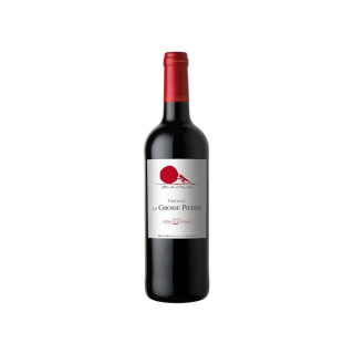 Víno červené Château La Grosse Pierre Bordeaux, Francúzsko, 0.375