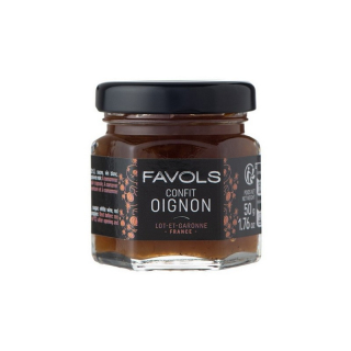 Favols Cibuľové čatní (cibuľový konfit), pohár 50g