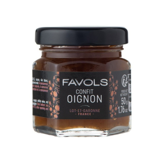 Favols Cibuľové čatní (cibuľový konfit), pohár 50g