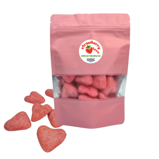 Jahodové srdiečka Strawberry Love, Francúzsko, doypack 100g