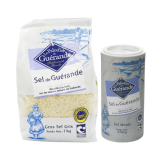 Duo Le Paludier Keltská soľ - morská soľ z Guérande