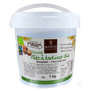 Bovetti BIO Orieškovo čokoládová nátierka, Francúzsko, 1 kg