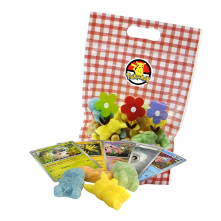 Gumené cukríky Pokémoni + kartičky pokémonov, 220g