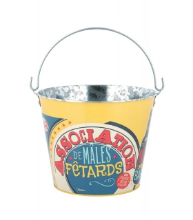 Natives Vedro na ľad a nápoje alebo darčekové balíčky "Association", plech, 24x18cm