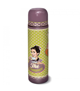 Termoska "Thé formidable" 7x24 cm  -  500 ml, plech